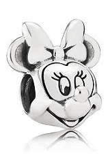 outstanding silver Disney Minnie Pandora baby charm